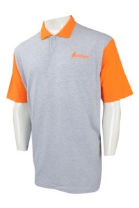 P993 Designed Contrast Sleeve Polo Shirt Manufactured Printed Polo Shirt Sampled Short Sleeve Polo Shirt Polo Shirt Franchise